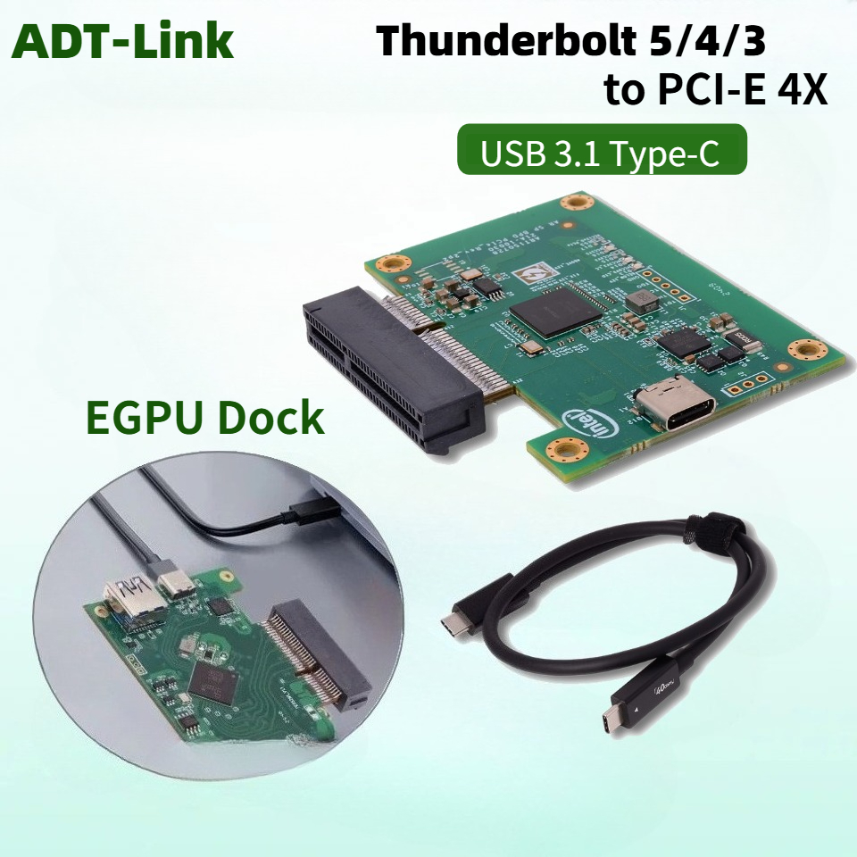 Gpu External Dock Egpu Thunderbolt 4 - Thunderbolt 5/4 zu PCIE 4X Externe
