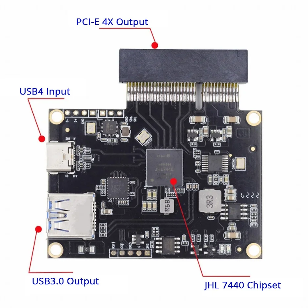 Thunderbolt 5/4 zu PCIE 4X Ext – Gpu External Dock Egpu Thunderbolt 4 Bewertung und Preis